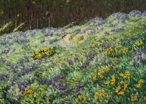 Lupine Trail
30x40
$1,800 (sold)
