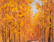 Fall Aspen Road
9x12
$350 (sold)