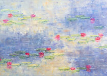 Pink Lilies on Blue
30x52
$2,600
