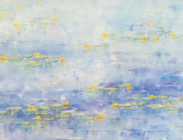 Yellow Lilies on Blue Reflections
20x30
$1,200